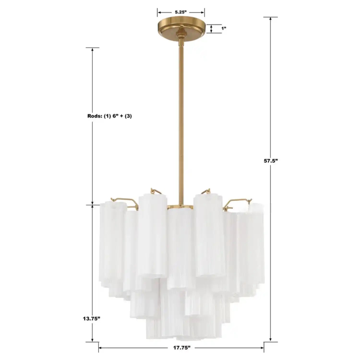 Addis Chandelier 17.8" 19.8" 22" 26.8" 32''D-Blushlighting