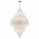 Addis Diamond Chandelier 49''H-Blushlighting