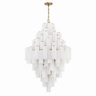 Addis Diamond Chandelier 49''H-Blushlighting