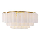 Addis Flushmount 22"/32"-32"-16 Lights-Brass-White-Blushlighting