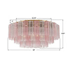 Addis Flushmount 22"/32"-Blushlighting