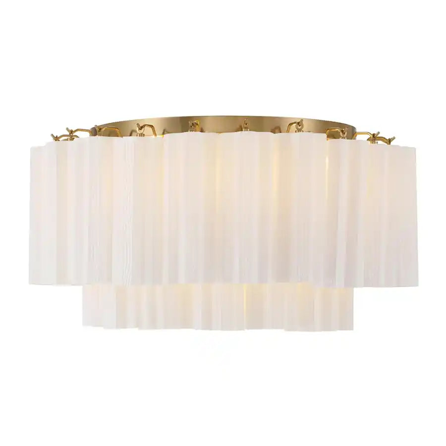 Addis Flushmount 22"/32"-22"-7 Lights-Brass-White-Blushlighting