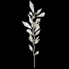 Addison 58" Gold&Silver Crystal Sconce - Silver LeafBlushlighting