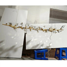 Addison 72" Linear Crystal chandelier - Blushlighting