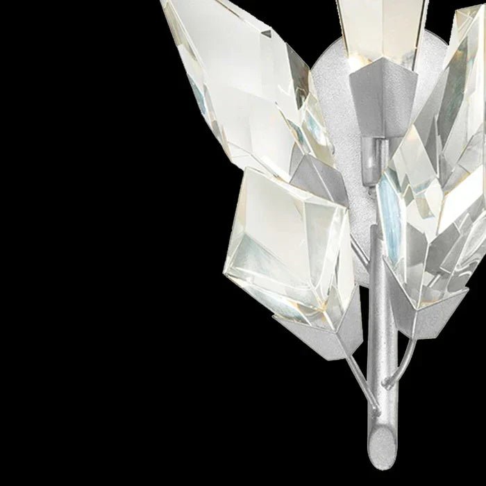 Addison Modern luxury forests 18" Crystal Wall Lamp - Blushlighting