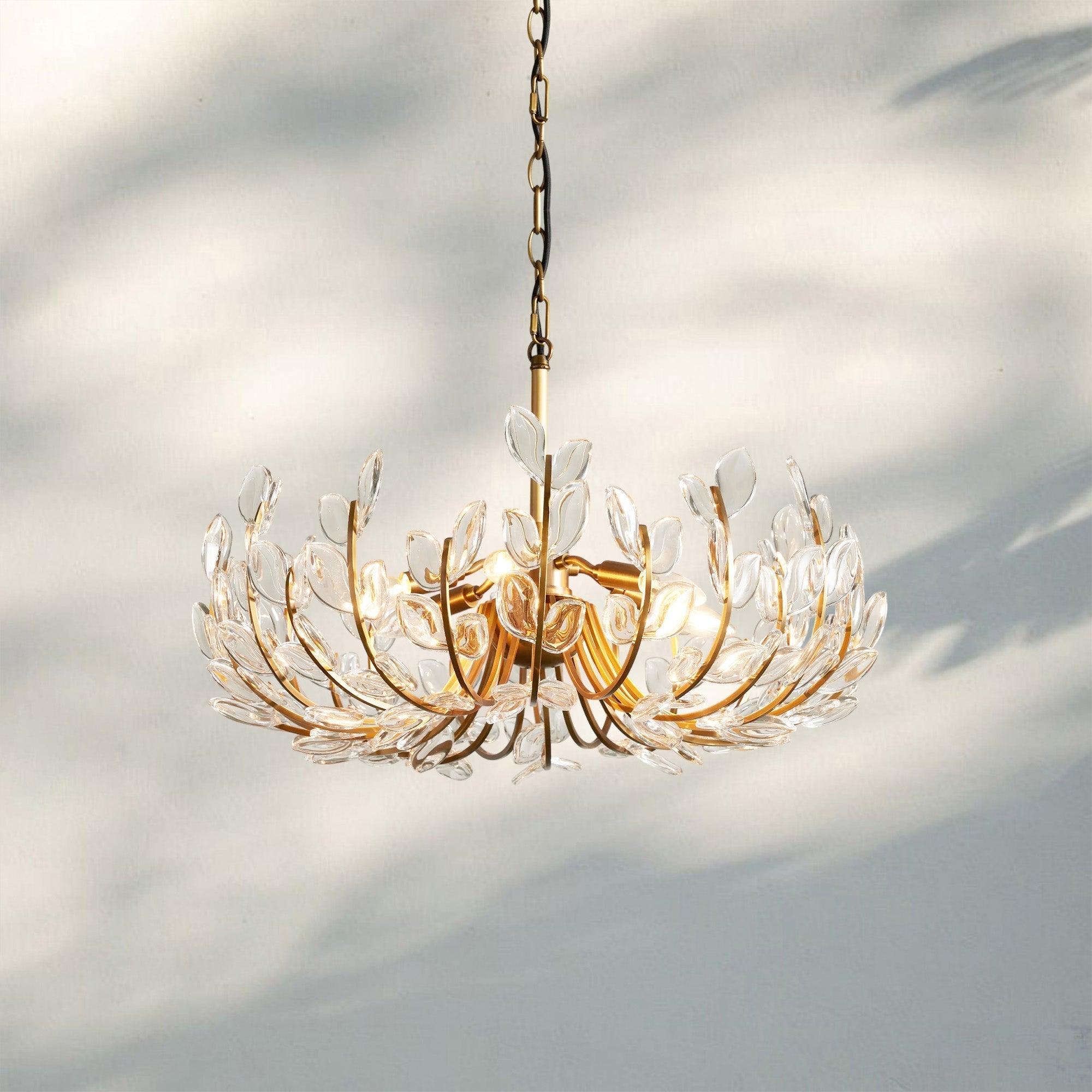 Adela 6/8 Lights Chandelier - 32'' 8 - LightBlushlighting
