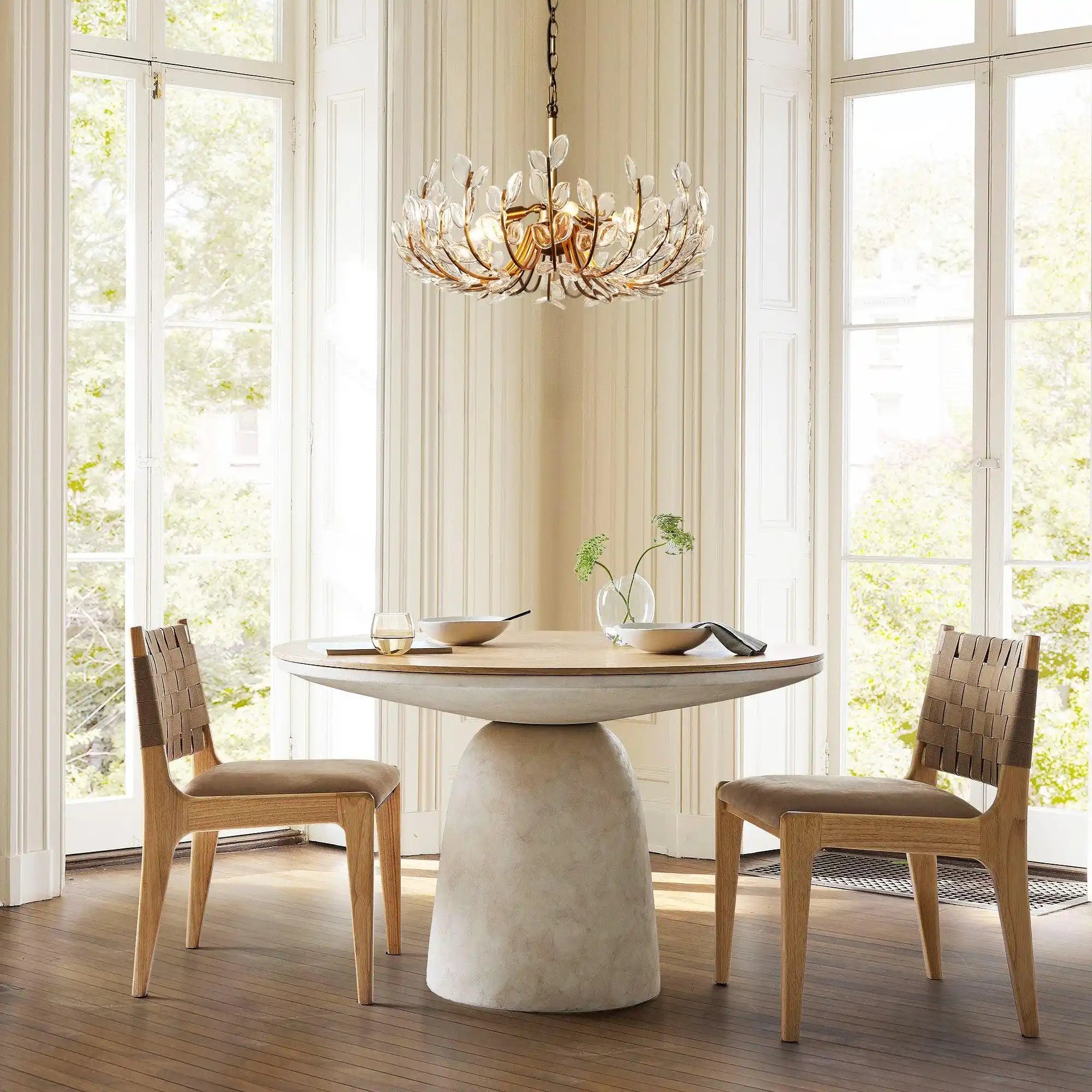 Adela 6/8 Lights Chandelier - 32'' 8 - LightBlushlighting