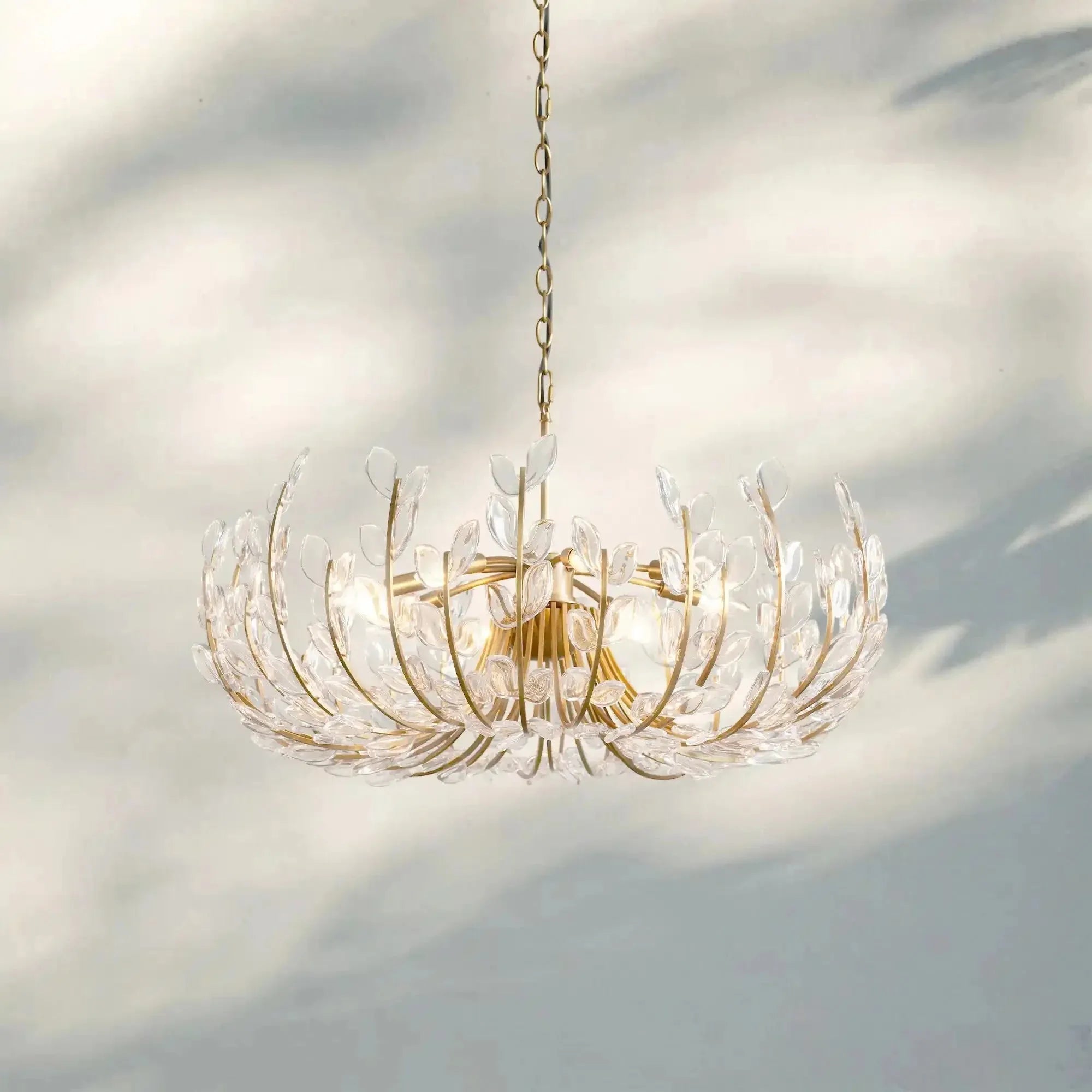 Adela 6/8 Lights Chandelier - 32'' 8 - LightBlushlighting