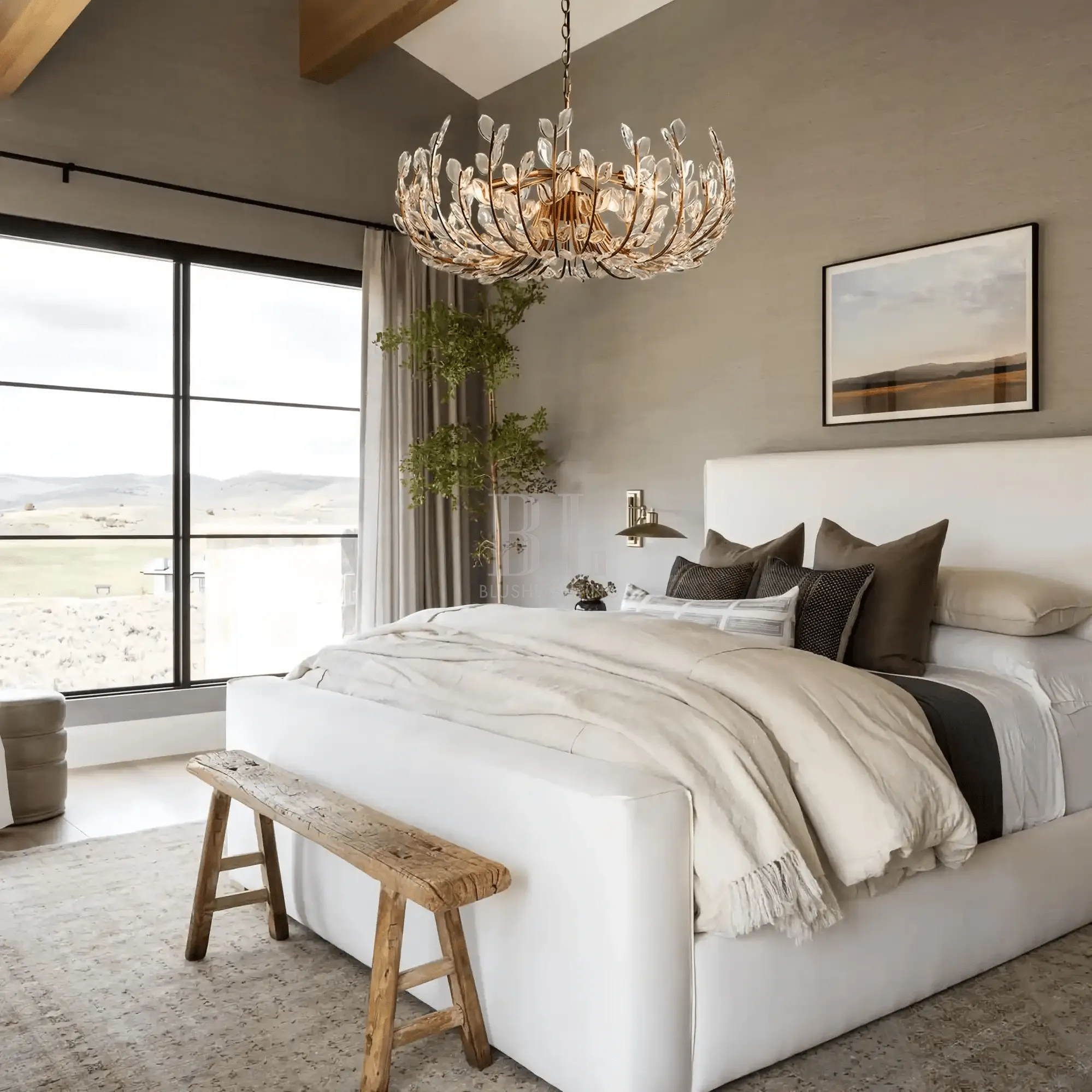 Adela 6/8 Lights Chandelier - Blushlighting