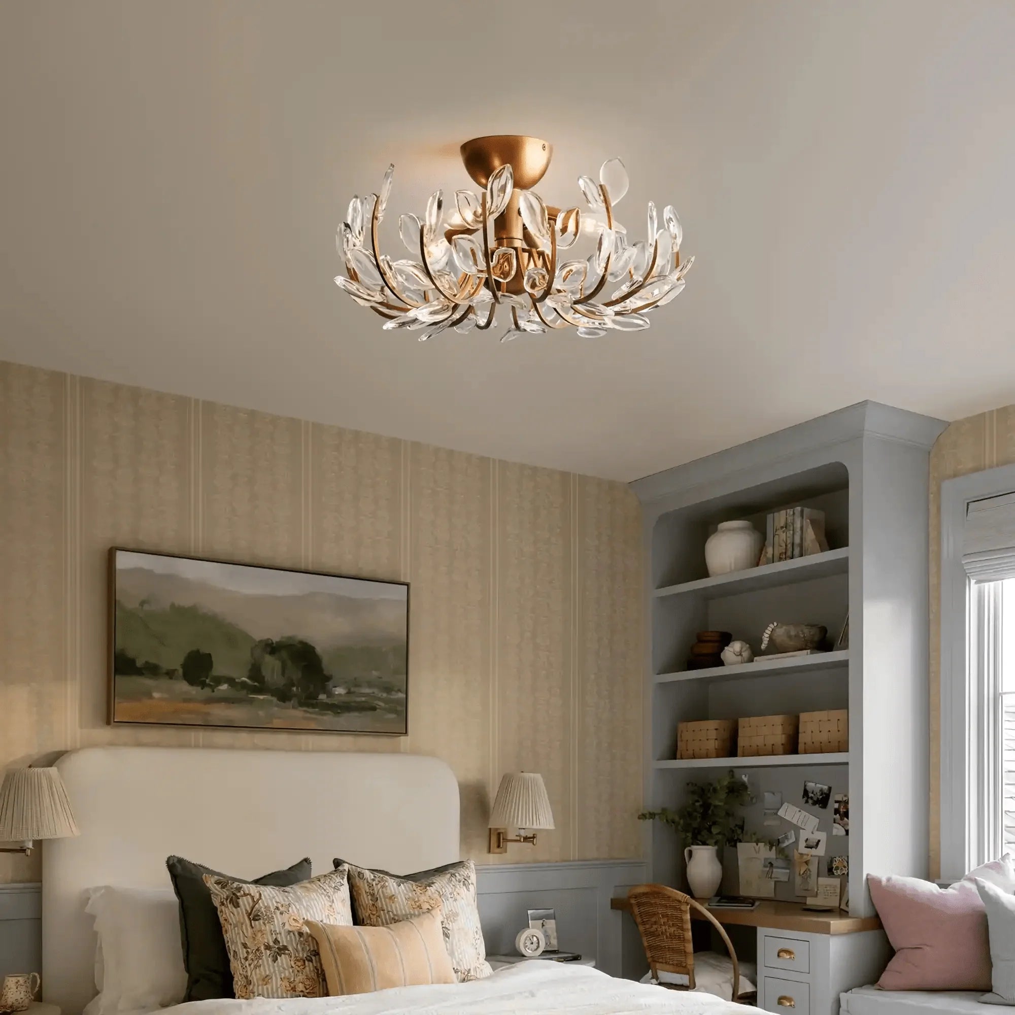 Adela Flushmount-Blushlighting