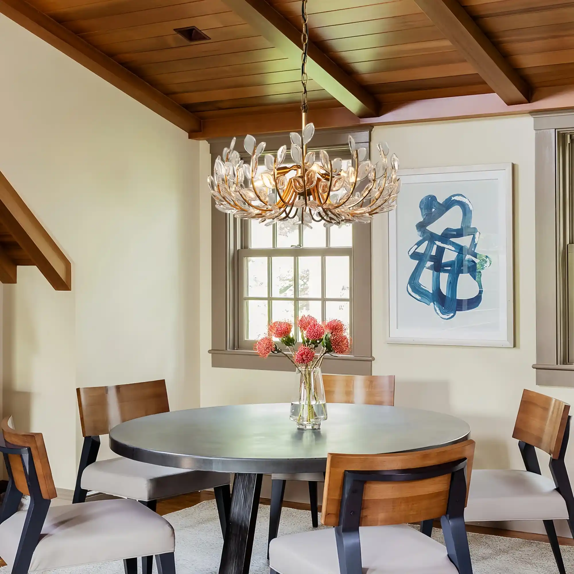 Adele Chandelier-26'' 6-Light-Blushlighting