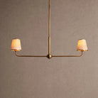 Adria 2-Light Chandelier - FlaxBlushlighting