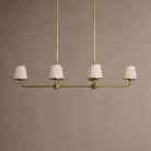 Adria Linear Chandelier - FlaxBlushlighting