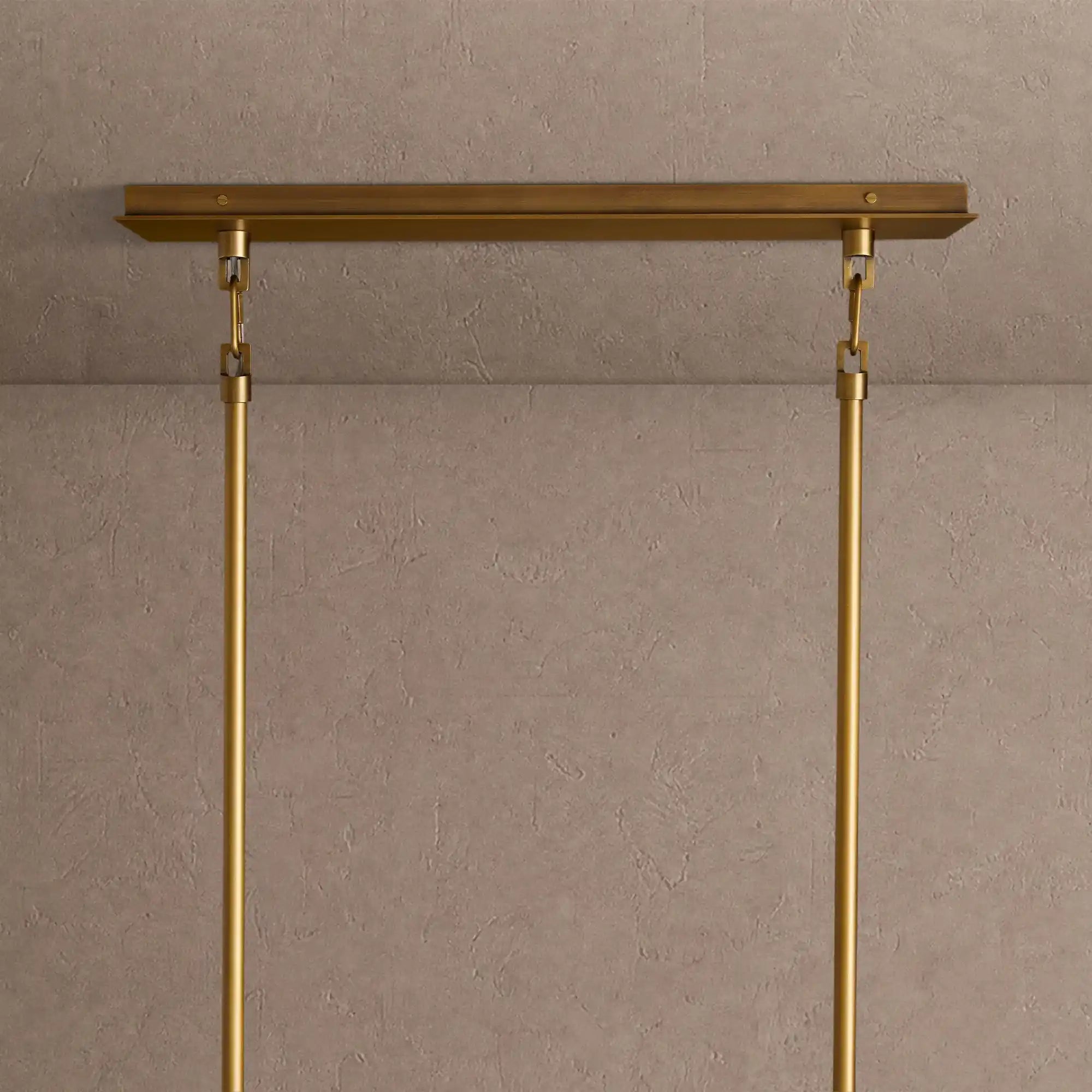 Adria Linear Chandelier - Pleated WhiteBlushlighting