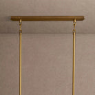 Adria Linear Chandelier - Pleated WhiteBlushlighting