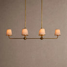 Adria Linear Chandelier - FlaxBlushlighting