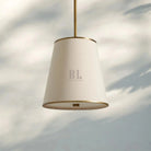 Adria Pendant - Pleated WhiteBlushlighting