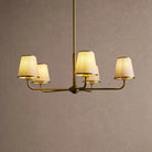 Adria Round Chandelier - FlaxBlushlighting