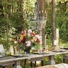 Affordable French Vintage Iron Crystal Pendant Candle Chandelier for Living Room / Restaurant / Cafe / Hotel lobby - Blushlighting