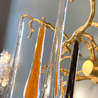 Agnes Branch Crystal Wall Sconce - MediumClearBlushlighting
