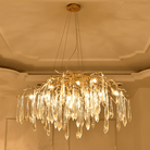 Agnes Brass Branch Crystal Chandelier - 41.34" LBlushlighting