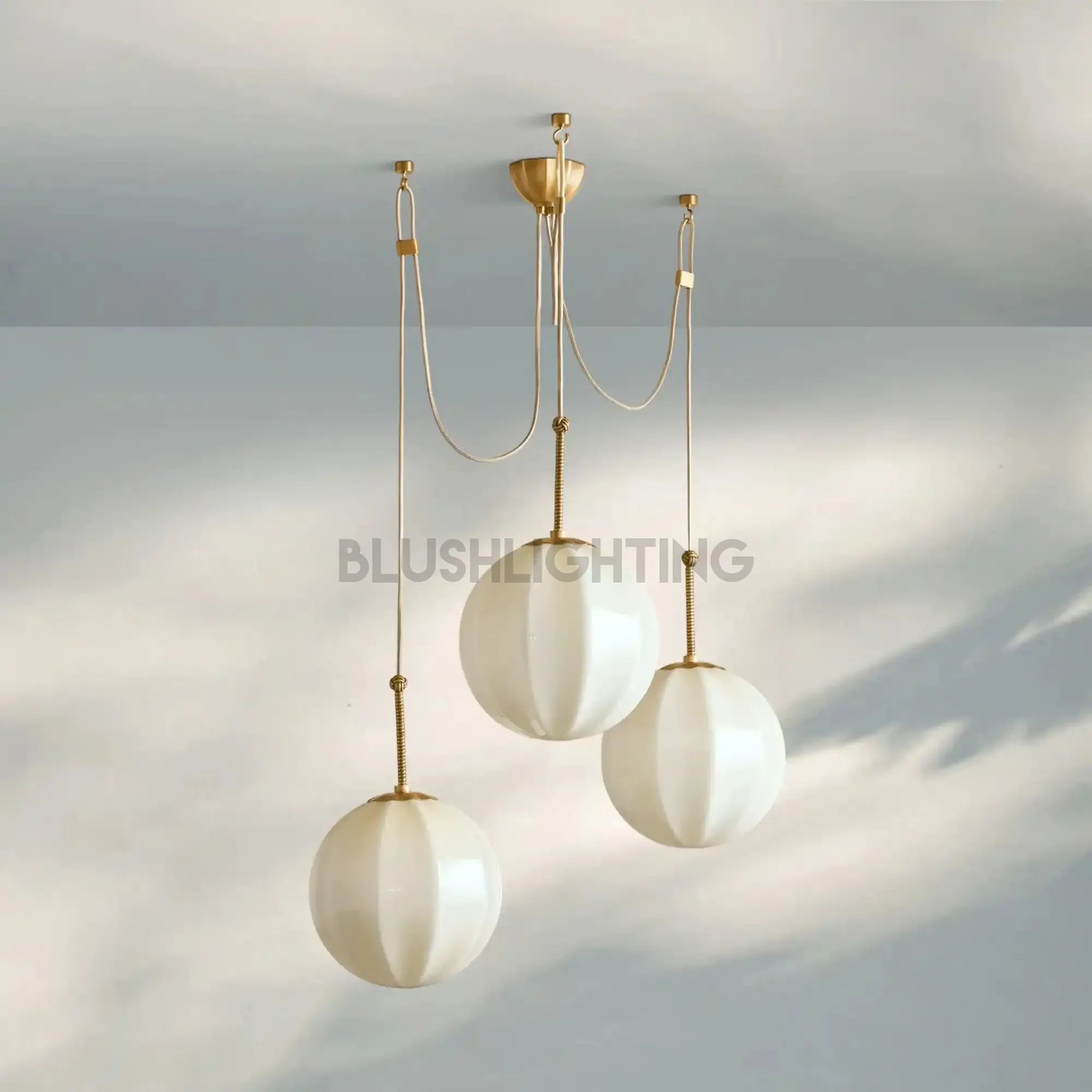 Agnes Chandelier - SmallBlushlighting