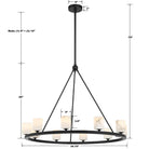 Agron 10 Light Alabaster Chandelier-chandelier for bedroom,chandelier for dining room,chandelier for stairways,chandelier for foyer,chandelier for bathrooms,chandelier for living room-Blushlighting