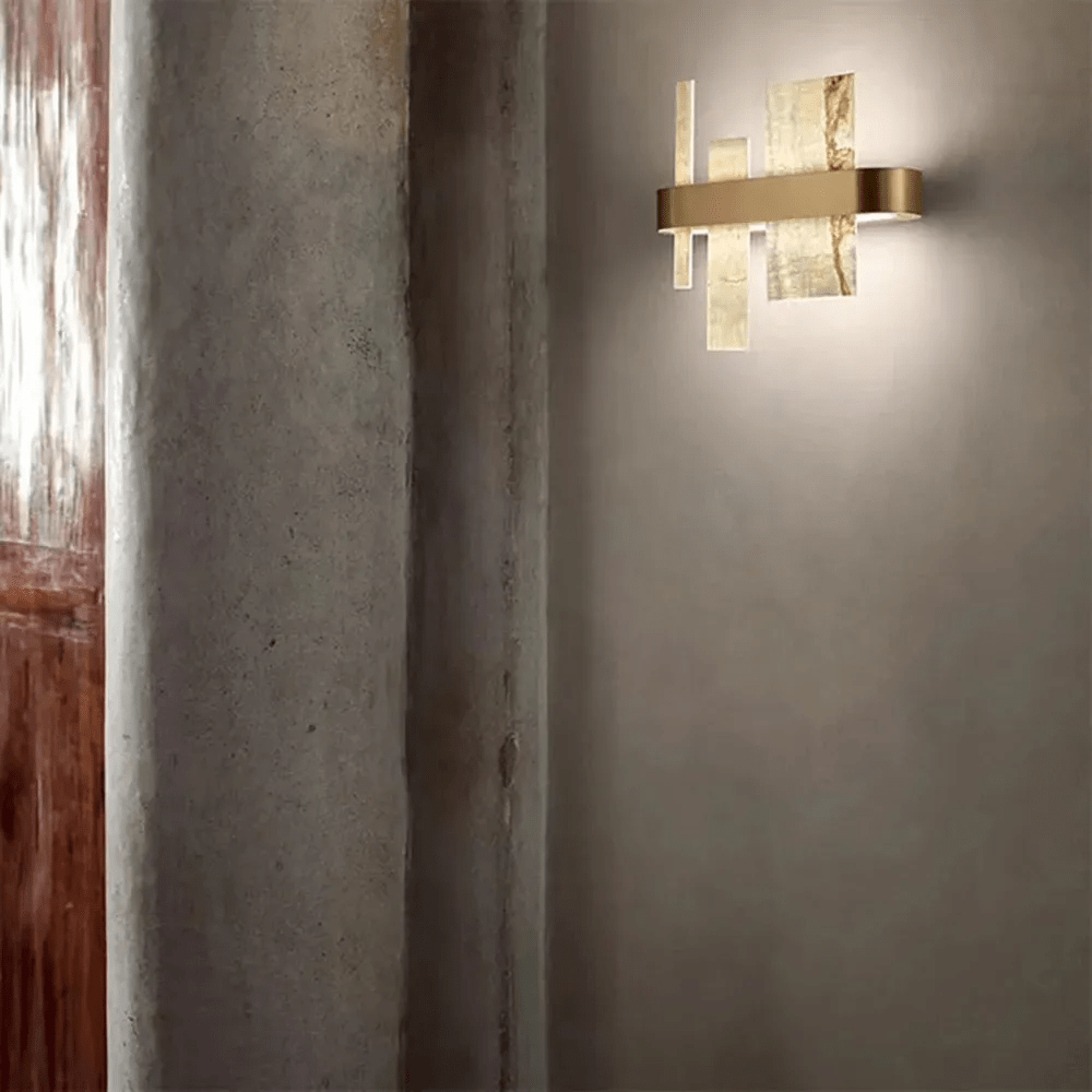 Alabaster Acropolis LED Wall Sconce - 25.6" WBlushlighting