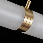 Alabaster Anne Art Linear Chandelier-Blushlighting