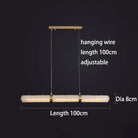 Alabaster Anne Art Linear Chandelier-Blushlighting