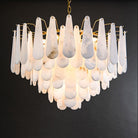 Alabaster Anne Foyer Art Chandelier-D 31.5"-Blushlighting
