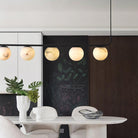 Alabaster Anne Island Chandelier 5 Lights - Blushlighting