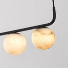 Alabaster Anne Island Chandelier 5 Lights - Blushlighting