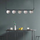 Alabaster Anne Island Chandelier 5 Lights - Blushlighting