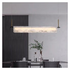 Alabaster Anne Linear Art Chandelier-Blushlighting