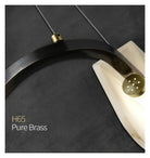 Alabaster Anne Linear Art Chandelier-Blushlighting