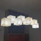 Alabaster Box Linear Chandelier-Blushlighting