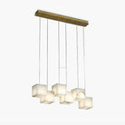 Alabaster Box Linear Chandelier-Blushlighting