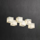 Alabaster Box Linear Chandelier-Blushlighting