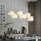 Alabaster Box Linear Chandelier-Blushlighting