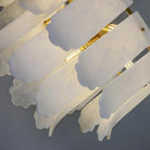 Alabaster Brass Multi-Layer Chandelier Lamp-Blushlighting