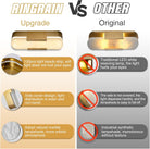 Alabaster Brass Wall Sconce Set of Two, 13.8‑inch