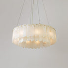 Alabaster Cascade Tiered Chandelier - ∅ 22.4″ x H 59″ / Dia 57cm x H 150cmBrass & WhiteBlushlighting