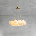 Alabaster Ceiling Pendant - 19 HEADS D 60CM X H 200CM / ∅ 23.6″ X H 78.7″Blushlighting