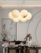 Alabaster Ceiling Pendant - 7 HEADS D 40CM X H 200CM / ∅ 15.7″ X H 78.7″Blushlighting