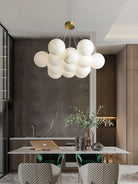 Alabaster Ceiling Pendant - 7 HEADS D 40CM X H 200CM / ∅ 15.7″ X H 78.7″Blushlighting