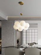 Alabaster Ceiling Pendant - 7 HEADS D 40CM X H 200CM / ∅ 15.7″ X H 78.7″Blushlighting