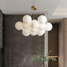 Alabaster Ceiling Pendant - 7 HEADS D 40CM X H 200CM / ∅ 15.7″ X H 78.7″Blushlighting