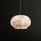 Alabaster Celine Pendant-Pendant for living room,Pendant for kitchen,Pendant for bathrooms,Pendant for bedrooms,Pendant for foyer,Pendant for stairways,Pendant for dining room-10.2" D-Blushlighting