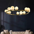 Alabaster Chandeliers Spain Dining Room-31.49"D*47.24"H-Blushlighting